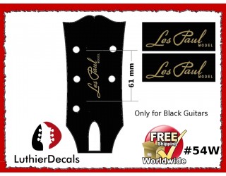 Gibson Les Paul Guitar Decal #54w